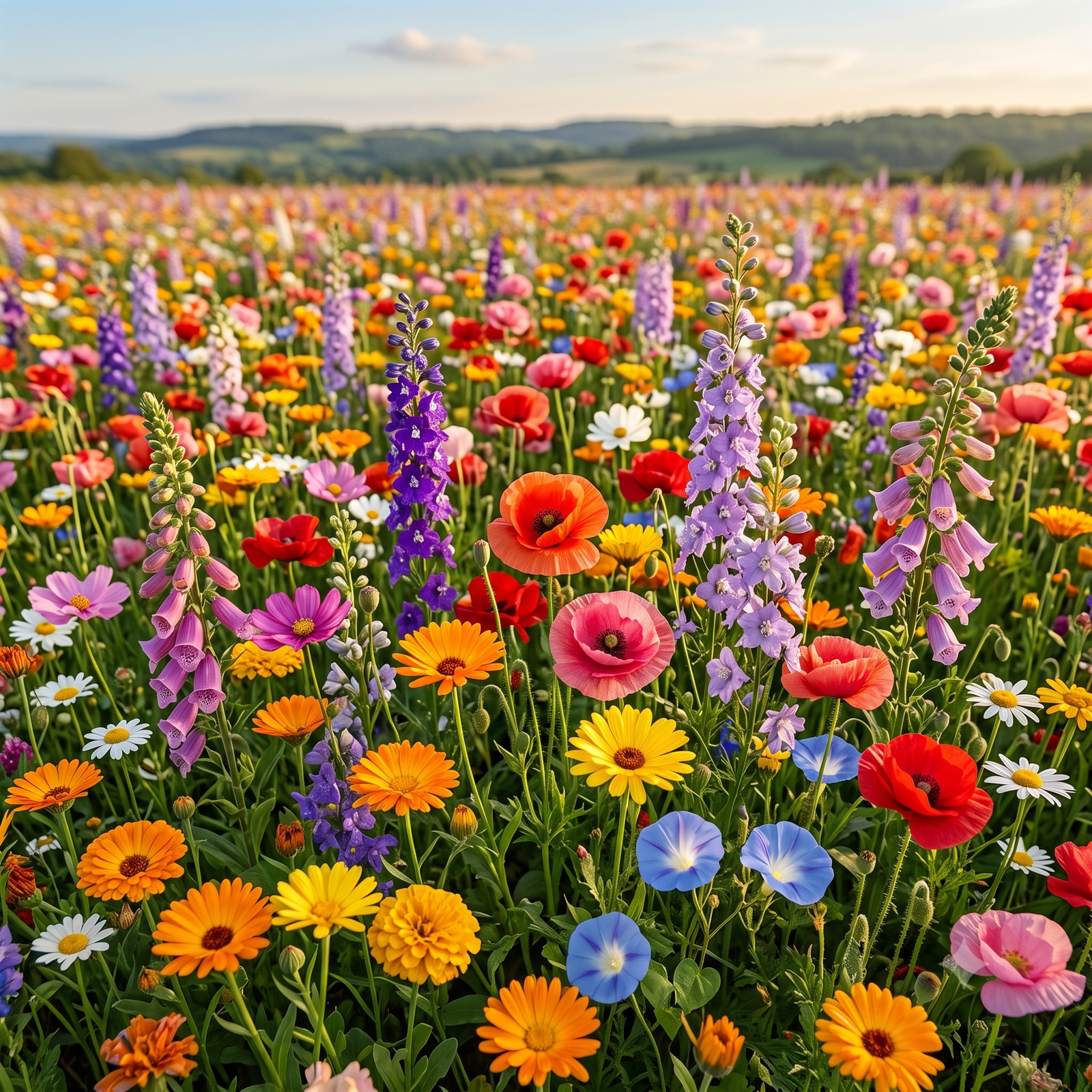 110,600+ Wildflower Seeds - 25 Annual Mix