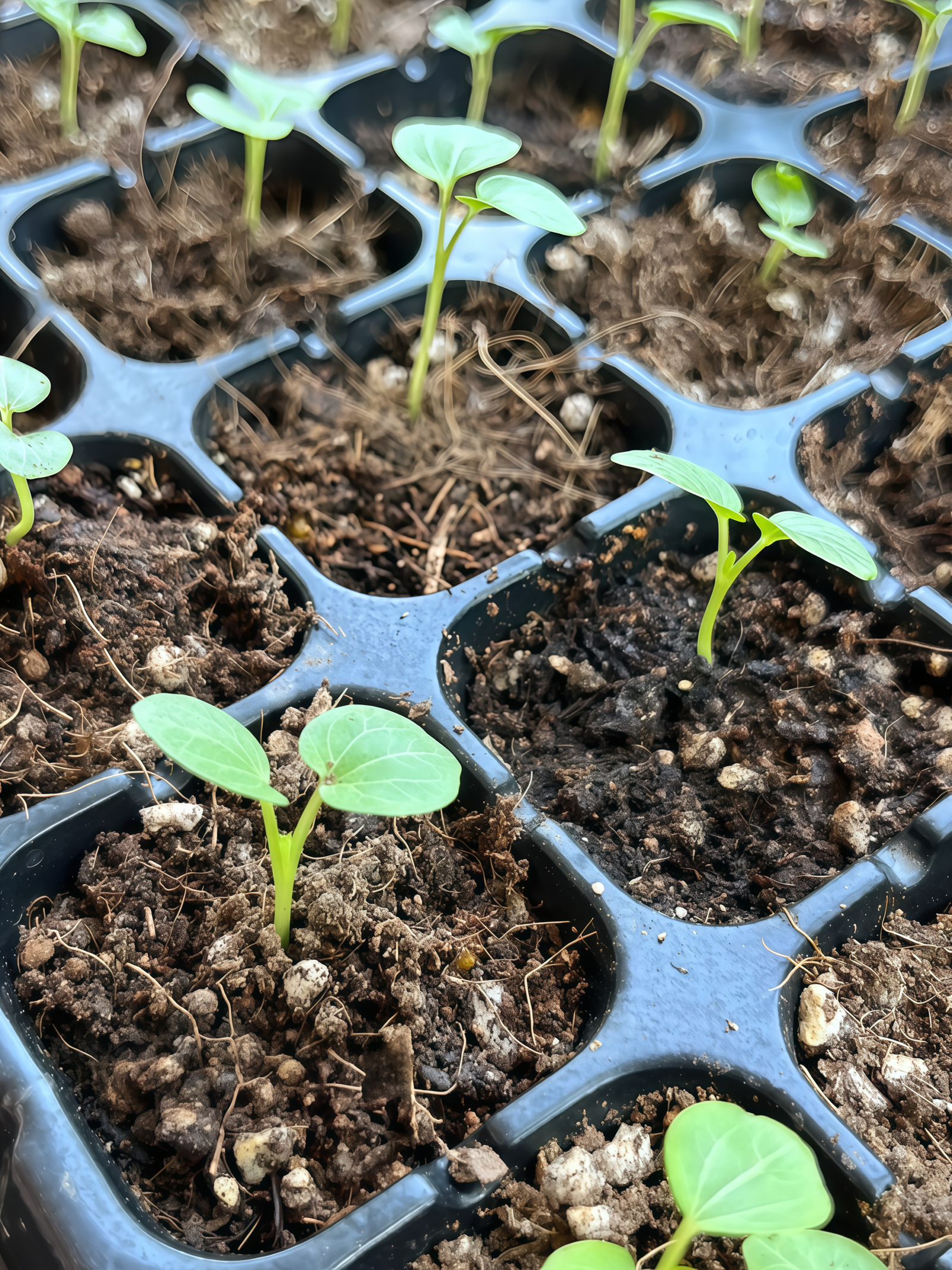 Peaches 'n' Dreams (OP) Hollyhock Seed