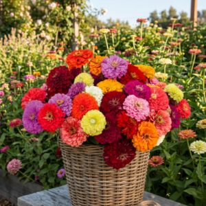 Benary's Giant Mix Zinnia Seed