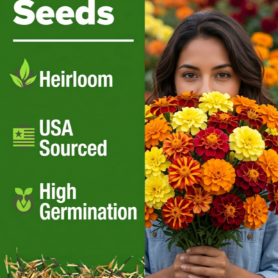 100+Zinnia  Seeds