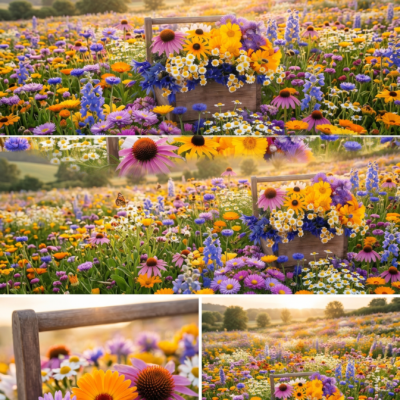 Butterfly and Hummingbird Flower Seed Mix - 24-Variety Blend