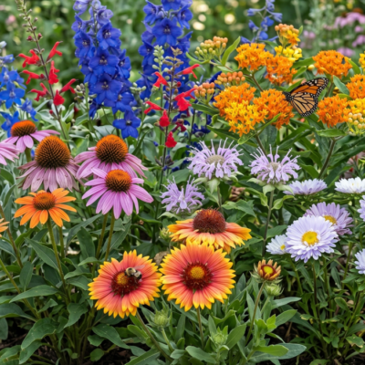 Premium Wildflower Mix Seeds: 134,000 Seeds Per Bag
