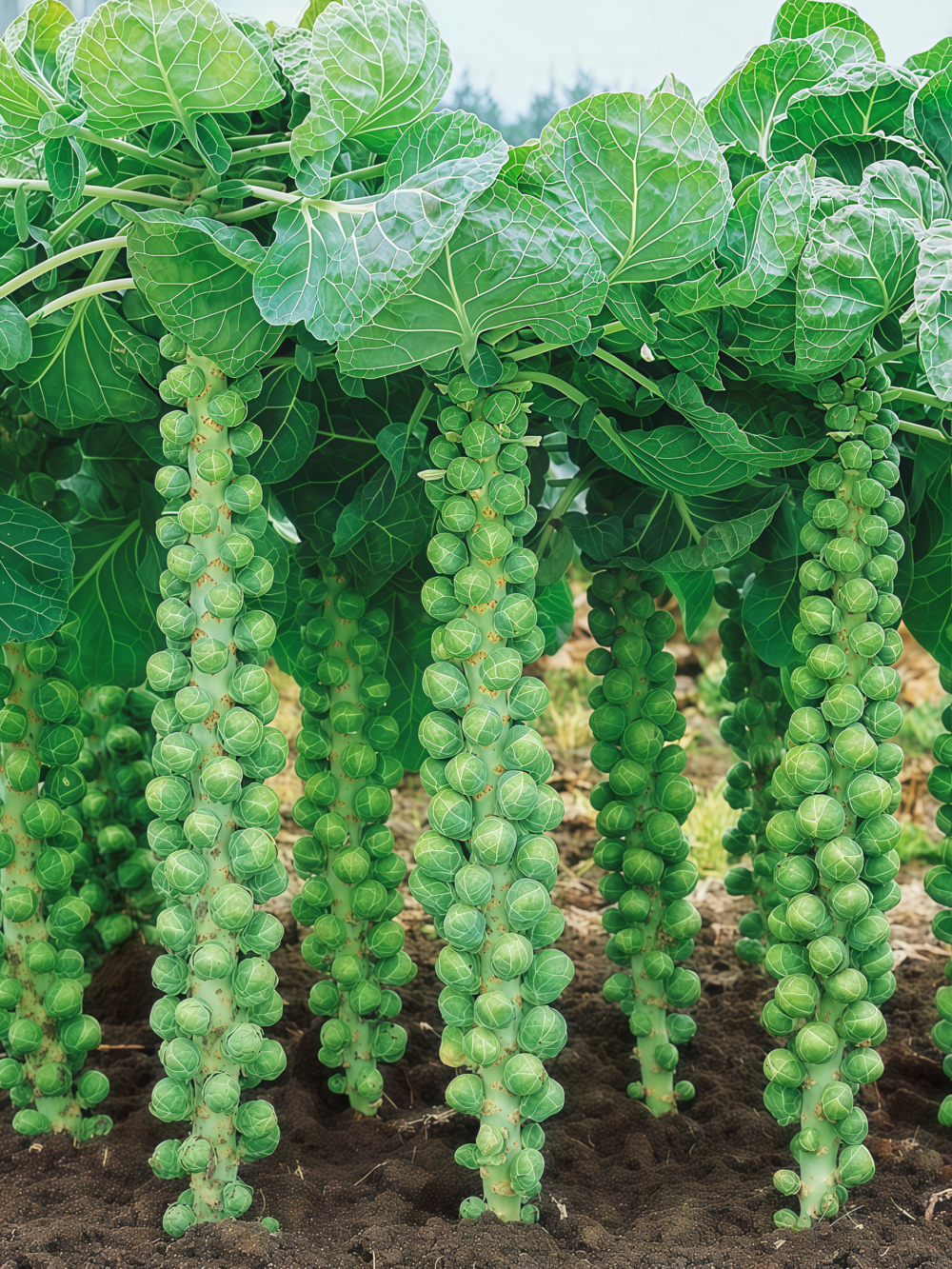 抱子甘蓝1 Silvia Organic (F1) Brussels Sprout Seed