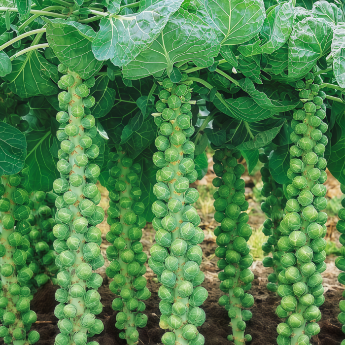 抱子甘蓝1 Silvia Organic (F1) Brussels Sprout Seed