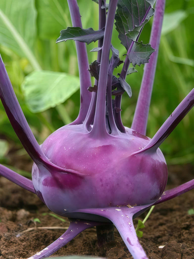 Azur Star Organic Kohlrabi Seed 1