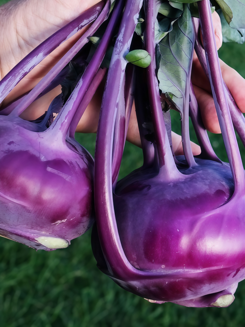 Azur Star Organic Kohlrabi Seed