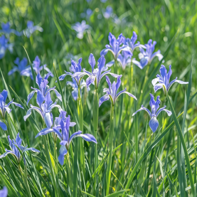 马兰花4 Pollinator Blue (OP) Malan Iris See